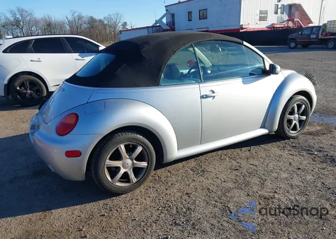 2005 Volkswagen New Beetle Gls 1.8T z USA, uszkodzony, nr VIN 3VWCD31Y15M312708